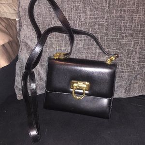 Mini salvatore ferragamo gancini 2 way bag